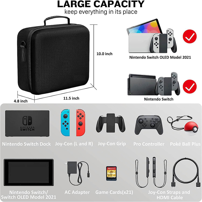 حقيبة حمل لجهاز Nintendo SwitchSwitch OLED Model (5)